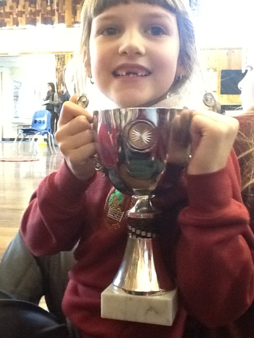 Kathleen has won the Chair Champs Cup Again!